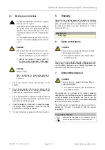 Preview for 9 page of WAREMA VDA-ZIP Instructions For Use And Maintenance Manual