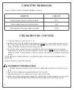 Preview for 53 page of Waring WFP14SCE Operation Manual