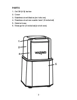 Preview for 4 page of Waring WSG30E Instructions For The Use