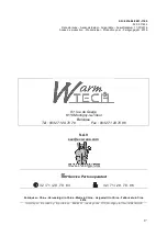 Preview for 17 page of Warmtech RHPM1203-48 Original Instructions Manual