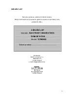 Preview for 19 page of Warmtech TCPM2000 Instruction Manual