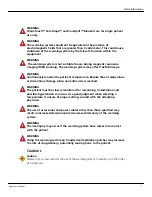 Preview for 7 page of WarmTouch WT-5900 Operator'S Manual