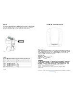 Warner Howard EL600 User Manual preview