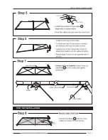 Preview for 5 page of Warner Shelter Systems Limited MQ2030T Assembly Instructions Manual