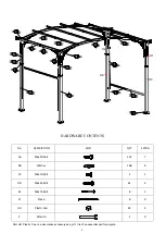 Preview for 2 page of Warren Pergola HFZP04010 Owner'S Manual