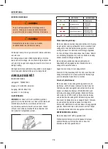 Preview for 74 page of WARRIOR WEP8190CS Operator'S Manual