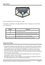 Preview for 5 page of Wasserstein DARTWOOD 100 LED Solar Spotlight User Manual