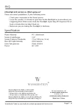 Preview for 9 page of Wasserstein Floodlight with Charger User Manual