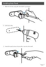 Preview for 3 page of Wasserstein Solar Panel for Wyze Cam Outdoor User Manual