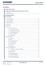 Preview for 3 page of Wassp WMB-3250 Operator'S Manual