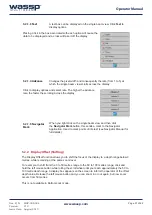 Preview for 37 page of Wassp WMB-3250 Operator'S Manual
