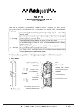 Watchguard ALE-PIRB Instruction Manual preview