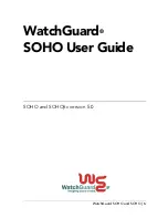 Preview for 1 page of Watchguard SOHO User Manual