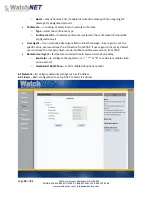 Preview for 54 page of WatchNet AVCDP7 Manual