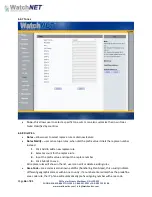 Preview for 66 page of WatchNet AVCDP7 Manual