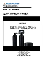 Water Doctors SYNC-TECH 1.50 Installation Manual preview