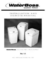 WaterBoss 97WB-IF Installation And Service preview