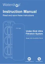 Waterdrop Under-Sink Ultra Instruction Manual preview