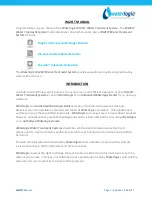 Preview for 2 page of WaterLogic WL2FLT Manual