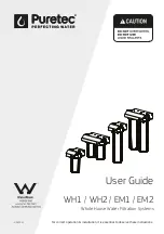 Watermark Puretec WH1 User Manual preview