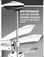 Watersnake DSB SERIES Owner'S Manual preview