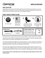 Preview for 2 page of Waterstone 30101 Installation Instructions Manual