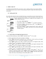 Preview for 12 page of Watex CMS 8 TWIN Installation And Operating Manual