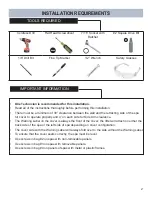 Preview for 3 page of Watkins Wellness COVER CRADLE Installation Manual