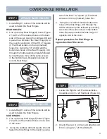 Preview for 5 page of Watkins Wellness COVER CRADLE Installation Manual