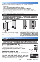 Preview for 3 page of Watts tekmar 087 Installation & Operation Manual