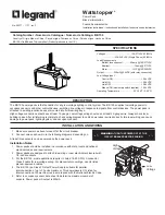 Preview for 1 page of wattstopper BZ-150 Installation Instructions Manual