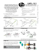 wattstopper LMPL-101 Quick Start Manual preview