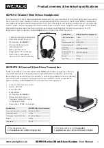 Preview for 3 page of Waudio SDPRO Series User Manual