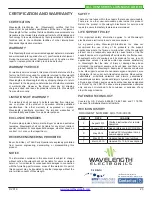 Preview for 23 page of Wavelength Electronics QCL OEM Series Datasheet And Operating Manual