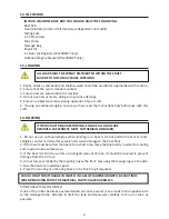 Preview for 11 page of waveline WL270SAXT Owner'S Manual & Assembly Manual