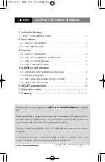 Preview for 1 page of WaveON MDH-501D Manual