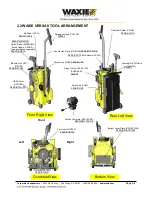 Preview for 8 page of WAXIE VERSA ll Operator And Parts Manual