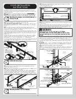 Preview for 6 page of Wayne-Dalton 8500 Installation Instruction And Owenrs Manual