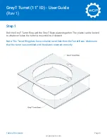 Preview for 6 page of WCP GreyT Turret User Manual