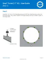 Preview for 10 page of WCP GreyT Turret User Manual