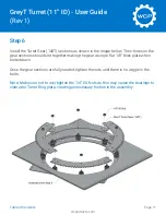 Preview for 11 page of WCP GreyT Turret User Manual