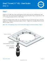 Preview for 12 page of WCP GreyT Turret User Manual