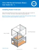 Preview for 18 page of WCP Omio CNC User Manual