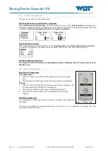 Preview for 20 page of WDT Foamdos V6 Operating Instructions Manual