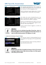 Preview for 104 page of WDT Granudos 45/100-Touch Operating And Installation Instructions