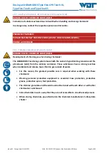 Preview for 8 page of WDT GRANUDOS Flex-CPR Touch XL Operating Instructions Manual