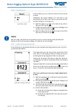 Preview for 46 page of WDT SOLFOG V3 Operating Instructions Manual