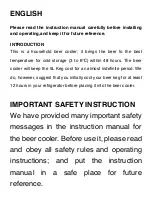 Preview for 2 page of weasy PINT568 Instruction Manual