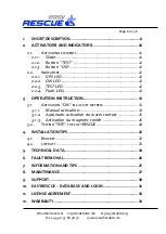 Preview for 6 page of Weatherdock easyRESCUE Manual