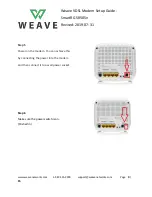 Preview for 3 page of Weave SmartRG SR505n Setup Manual